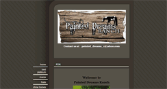 Desktop Screenshot of painted-dreams-ranch.com